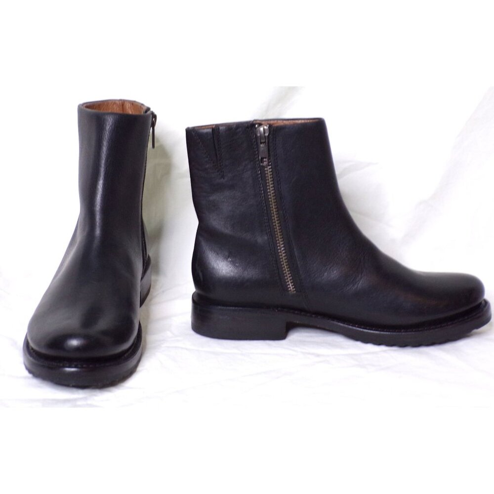 🆕 FRYE Veronica Classic Short Ankle Bootie Boot 6.5 Black - Picture 6 of 12